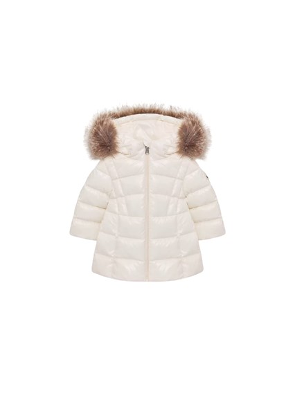 MONCLER BABY NATURAL EMMA LONG PARKA