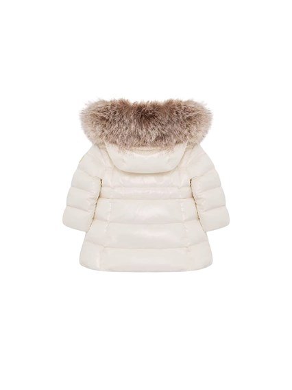 MONCLER BABY NATURAL EMMA LONG PARKA