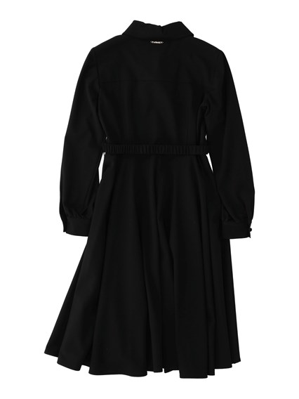 TWIN SET KIDS Long flannel dress