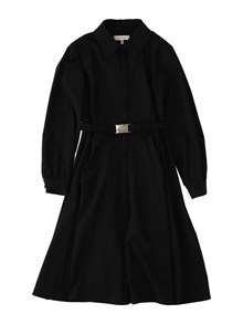 TWIN SET KIDS Long flannel dress
