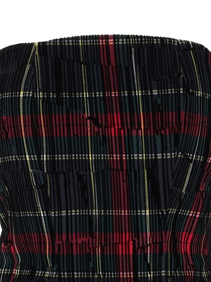 SHIRT A PORTER Tartan bustier top