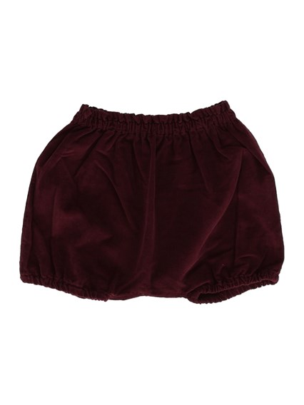 BABE & TESS EMMA COULOTTE - VELVET / 091MELANZANA