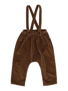 BABE & TESS GHERARDO SALOPETTE - VELVET / 056NOCCIOLA