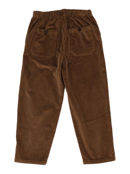 BABE & TESS GIACOMO PANT - VELVET / 056NOCCIOLA