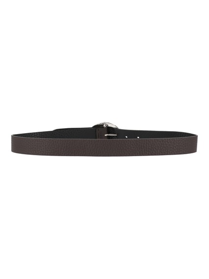 ORCIANI SOFT DOUBLE 3 CM LEATHER BELT