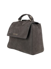 ORCIANI BORSA SVEVA NABUCCO SMALL A MANO IN PELLE NABUK CON TRACOLLA