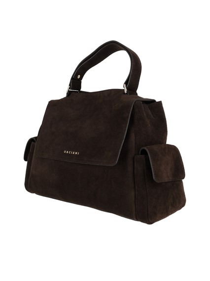 ORCIANI SVEVA CARGO M PEACH + GOLD BAG