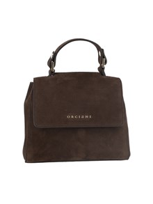 ORCIANI SVEVA XS NABUCCO NUBUCK LEATHER BAG
