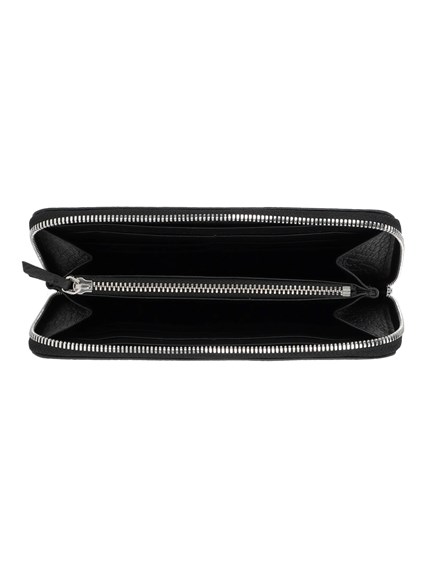 ORCIANI SOFT LEATHER ZIP-AROUND WALLET