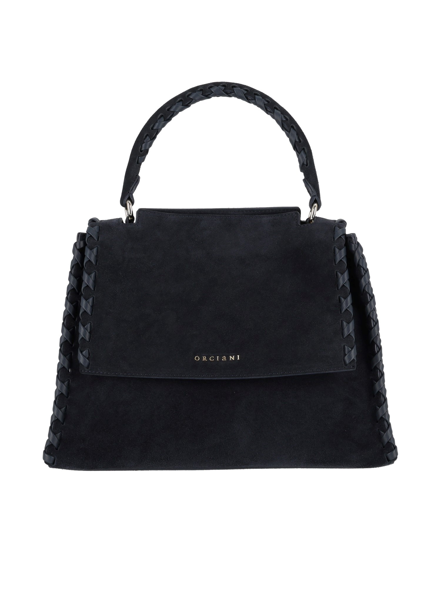 Orciani Sveva M Peach Cross Bag In Blue