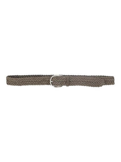 ORCIANI CINTURA INTRECCIATA SUEDE PLOT 3,5 CM
