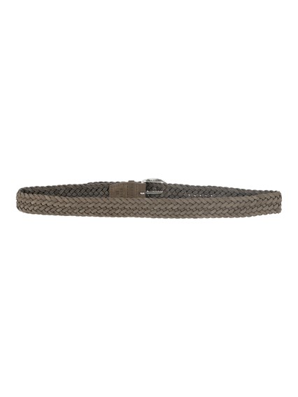 ORCIANI CINTURA INTRECCIATA SUEDE PLOT 3,5 CM