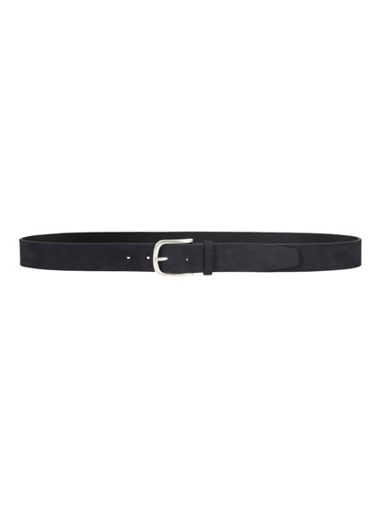 ORCIANI NABUCCO NUBUCK LEATHER BELT