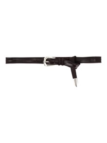 ORCIANI CINTURA PUNTA LUNGA BULL SOFT IN CUOIO 2,5 CM
