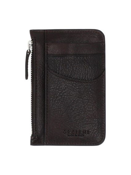 ORCIANI LAGOON ZIPPED CARD WALLET