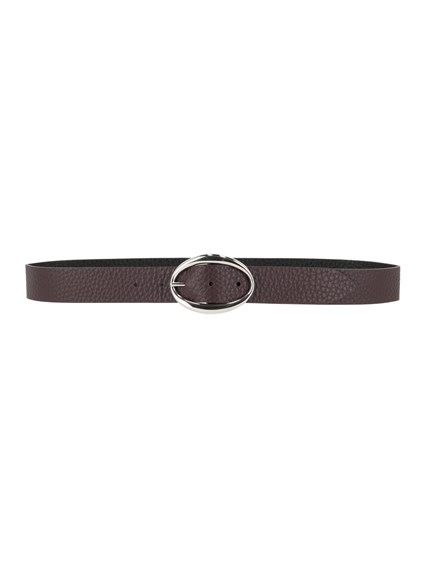 ORCIANI SOFT DOUBLE 3 CM LEATHER BELT