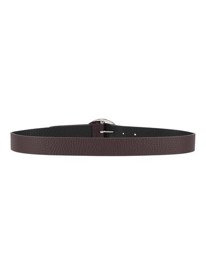 ORCIANI SOFT DOUBLE 3 CM LEATHER BELT
