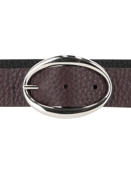 ORCIANI SOFT DOUBLE 3 CM LEATHER BELT