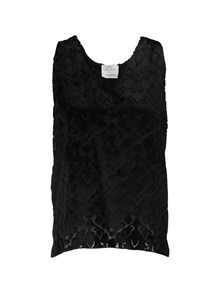 FORTE FORTE Devor� velvet top