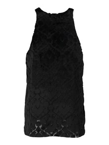 FORTE FORTE Devor� velvet top