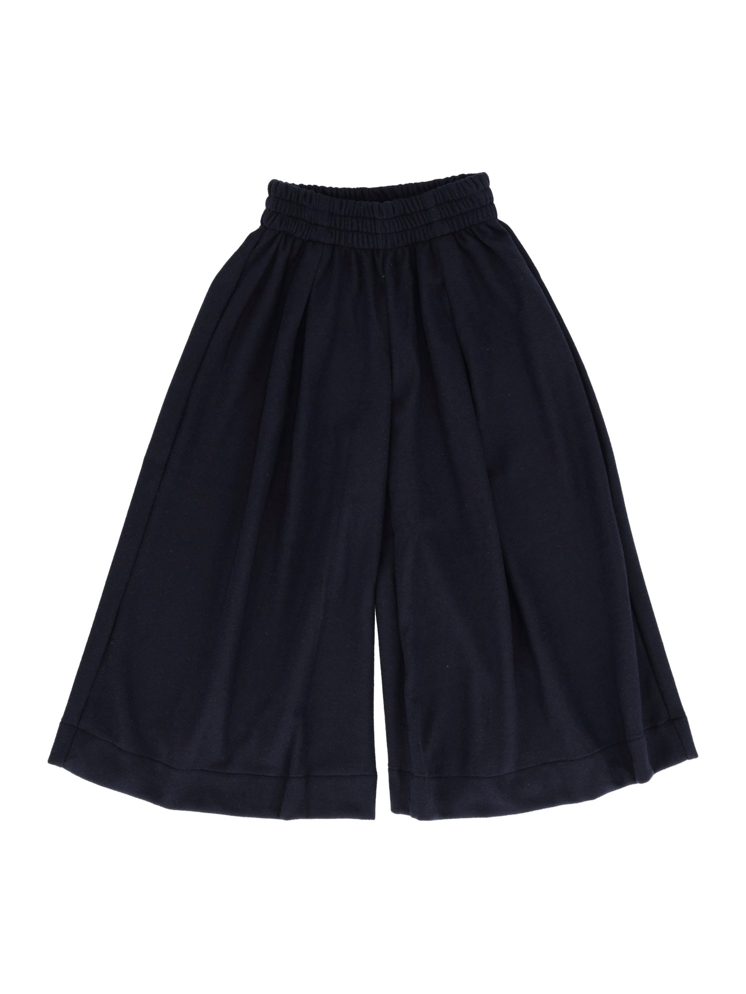 Magil Kids' Oversized Cotton-cashmere Trousers In Blue
