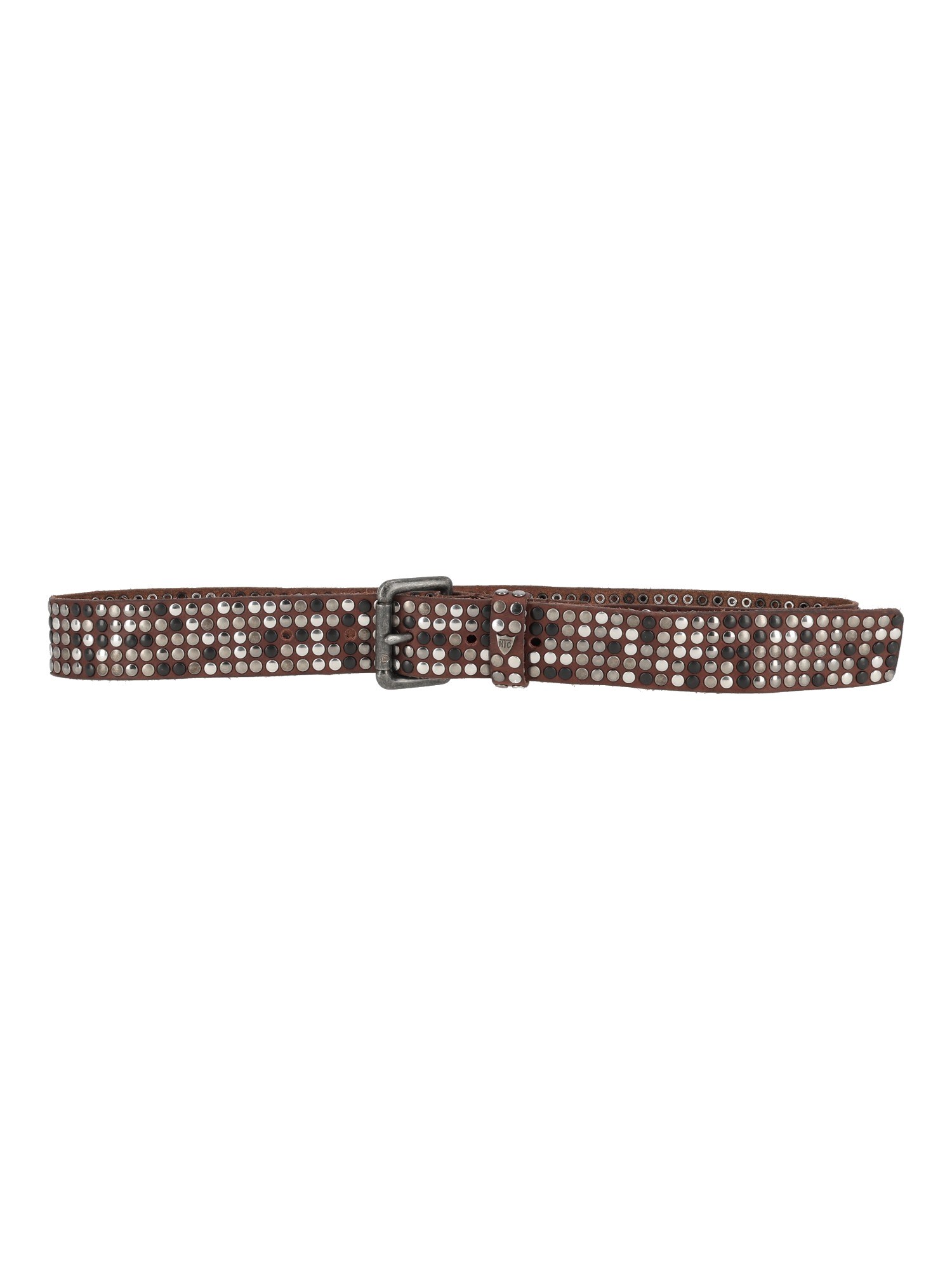 Htc 5.000 Studs Belt In Brown