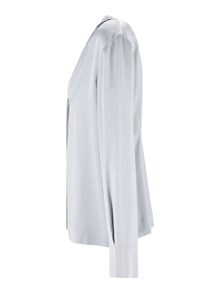 FORTE FORTE Elegant silk-satin shirt