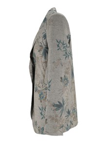 FORTE FORTE Herringbone print blazer ("Le bambou secret")