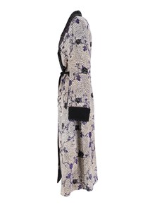 FORTE FORTE Cappotto robe de chambre "Cherry blossom"