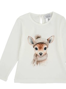 MAGIL T- SHIRT STAMPA CERBIATTO