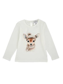 MAGIL T- SHIRT STAMPA CERBIATTO
