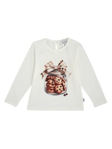 MAGIL T- SHIRT BISCOTTI CON FIOCCO CHECK BEIGE