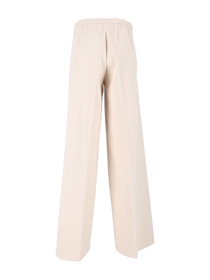 FORTE FORTE Fluid cotton-twill wide pants