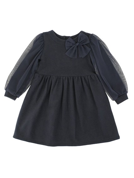 MAGIL ABITO COTOCASHEMERE MANICHE IN TULLE