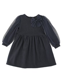 MAGIL ABITO COTOCASHEMERE MANICHE IN TULLE