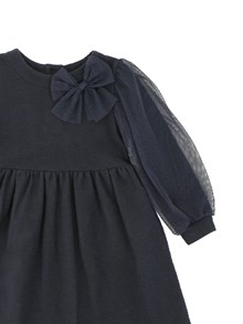 MAGIL ABITO COTOCASHEMERE MANICHE IN TULLE