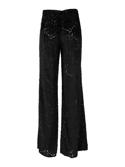 FORTE FORTE Pantalone flared velluto