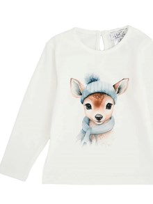 MAGIL T- SHIRT STAMPA CERBIATTO