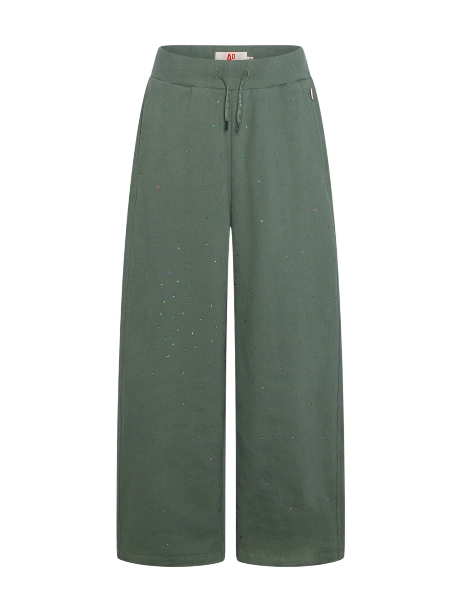 Ao76 Kids' Belga Pants Strass In Green