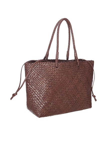 IBELIV BRAIDED LEATHER - BAZIKA - CHOCOLATE