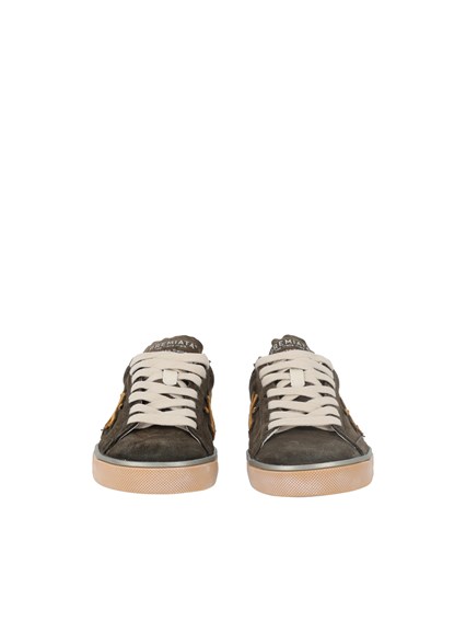 PREMIATA SNEAKERS STEVEN OLIVE GREEN
