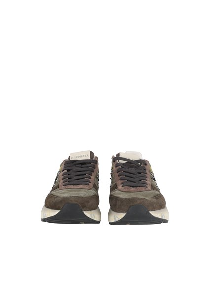 PREMIATA SNEAKERS MICK GREEN/TAUPE/PURPLE