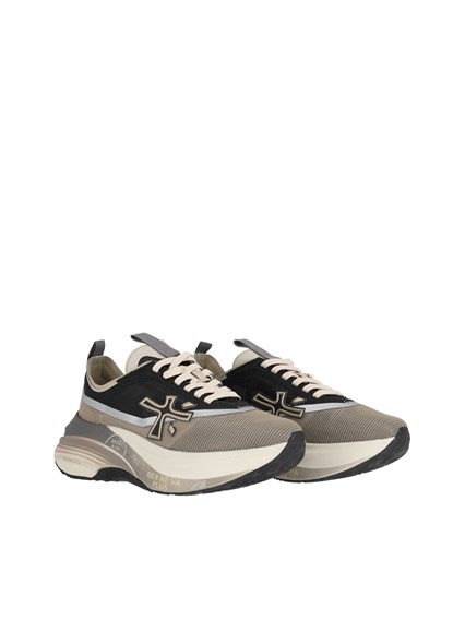 PREMIATA SNEAKERS HILL0.1 BLACK/GOLD