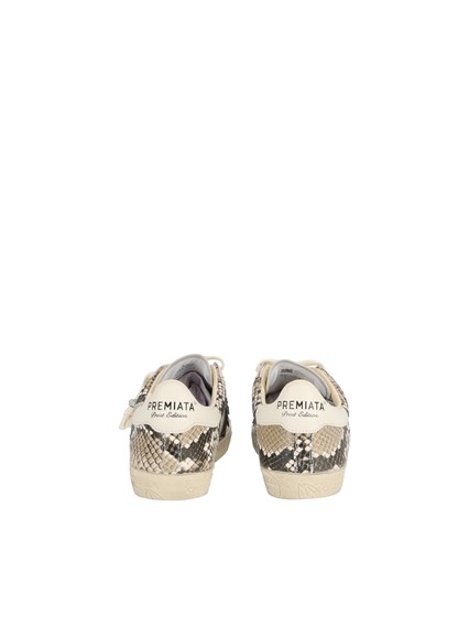 PREMIATA SNEAKERS STEVEND WHITE/PYTHON