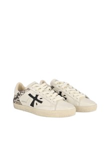 PREMIATA SNEAKERS STEVEND WHITE/PYTHON