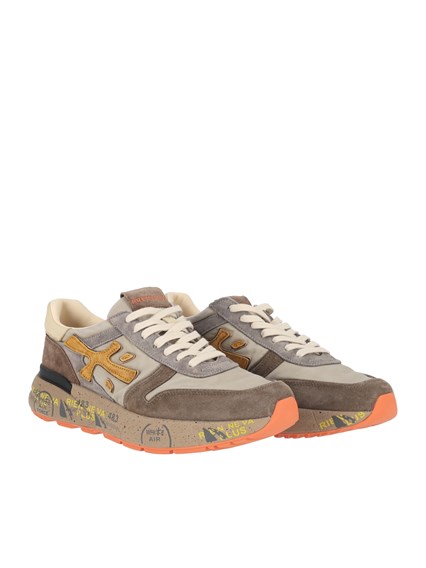 PREMIATA SNEAKERS MICK BEIGE/BROWN