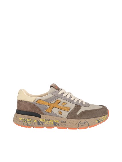 PREMIATA SNEAKERS MICK BEIGE/BROWN