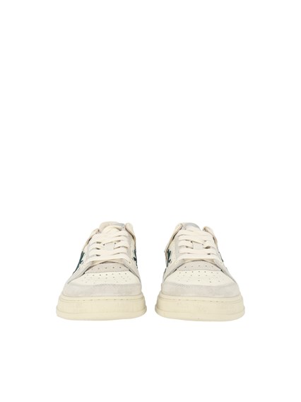 PREMIATA SNEAKERS QUINN WHITE/GREY/GREEN