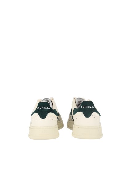 PREMIATA SNEAKERS QUINN WHITE/GREY/GREEN