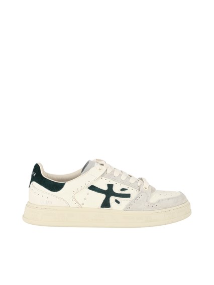 PREMIATA SNEAKERS QUINN WHITE/GREY/GREEN